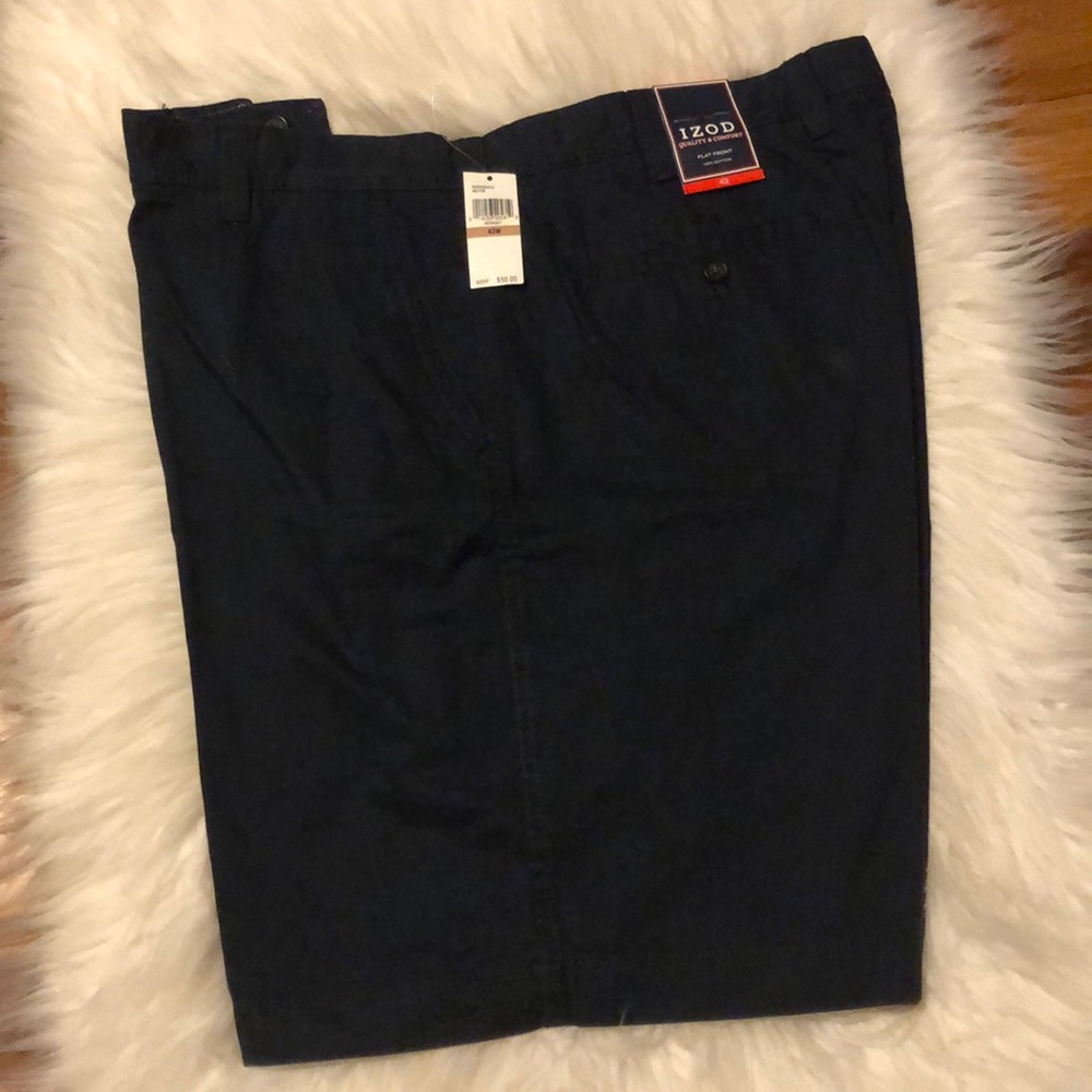 MWT Men’s Izod Navy Quality Comfort Shorts